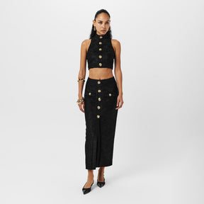 Balmain Crop Top Ld54