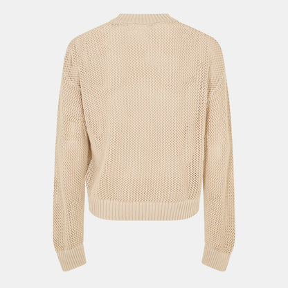 Men's Open Gauge Knit Jumper