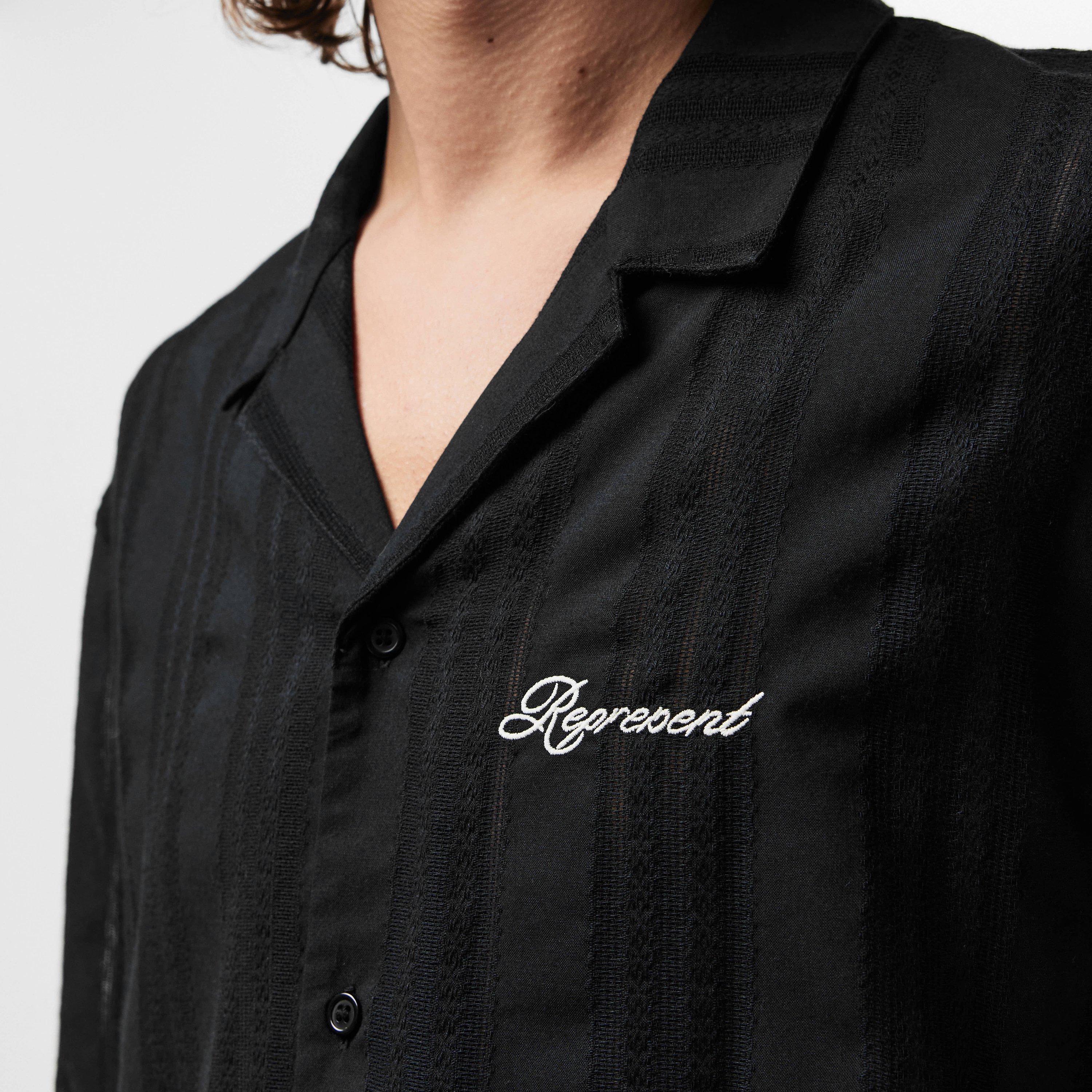Men's Rep Embroidered Bowling Shirt, Design Shirt