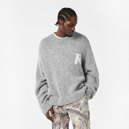 Rep R Knitted Crew Neck Jumper