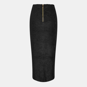 Balmain Midi Skirt Ld54