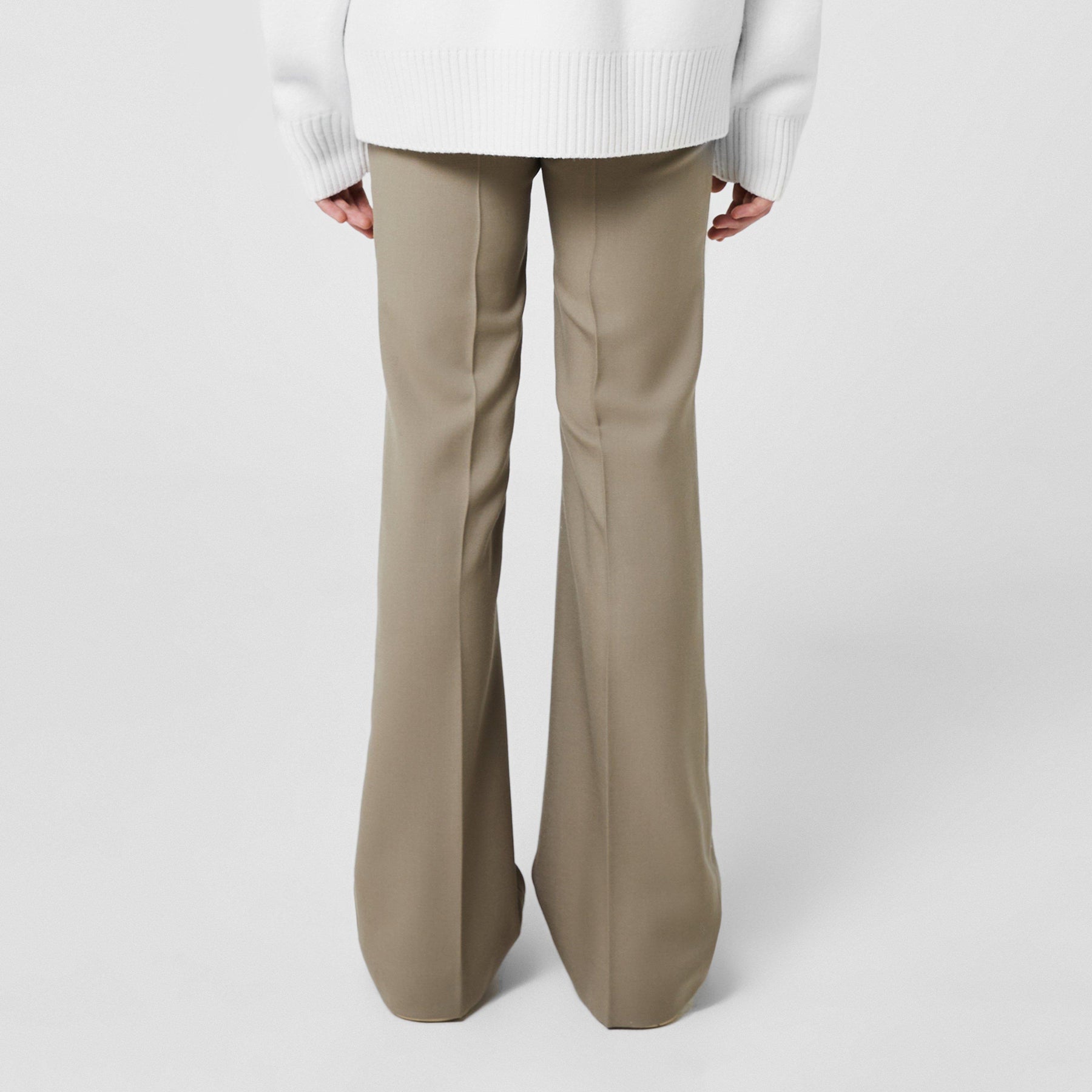 High Waist Large Trousers