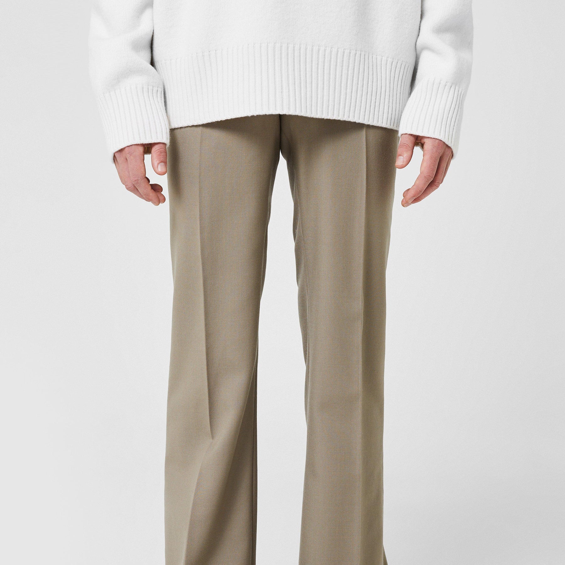 High Waist Large Trousers