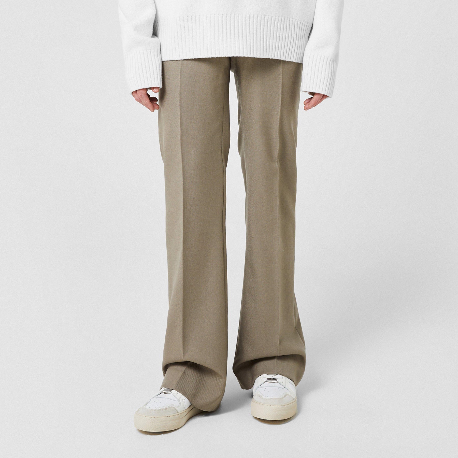 High Waist Large Trousers