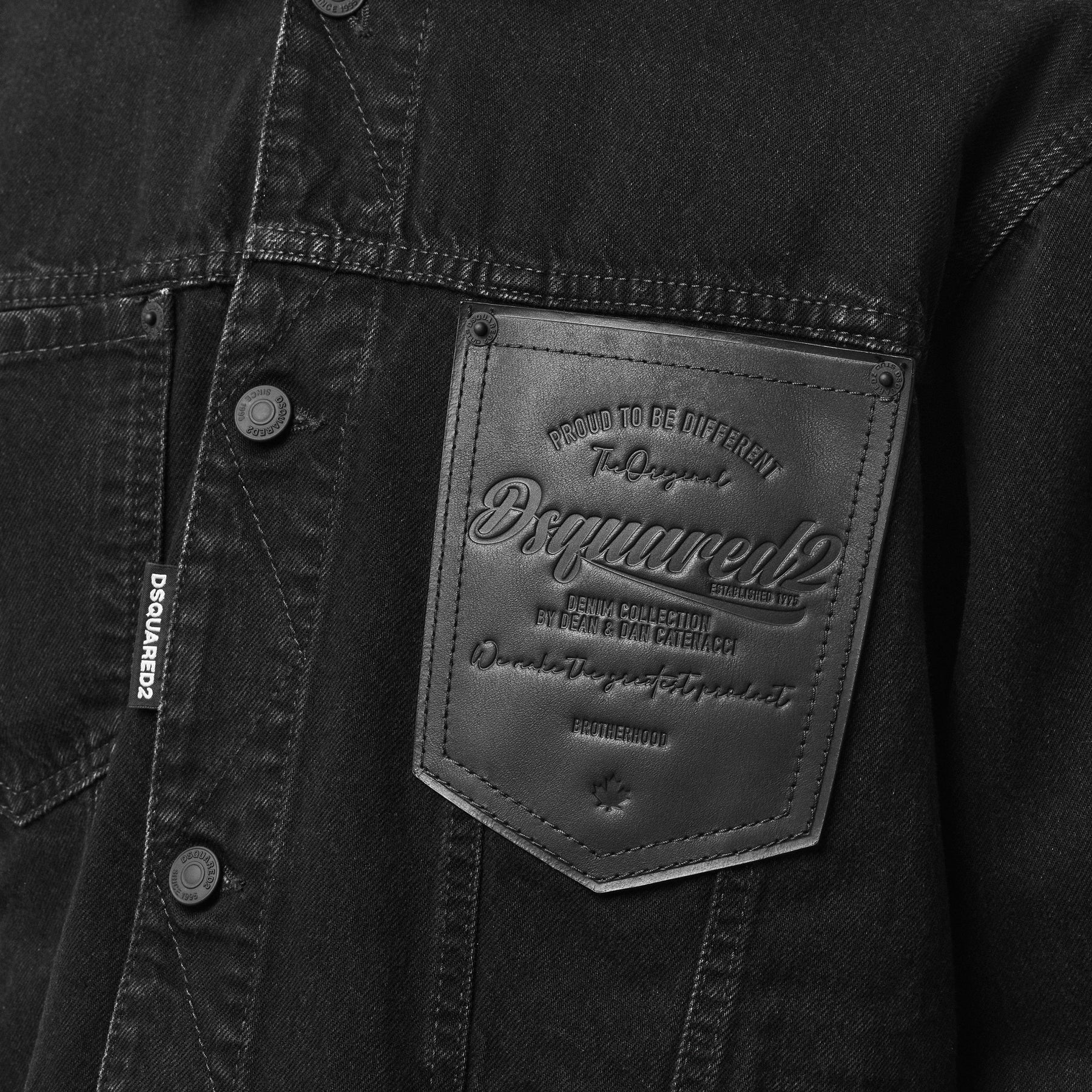 Logo Patch Denim Jacket