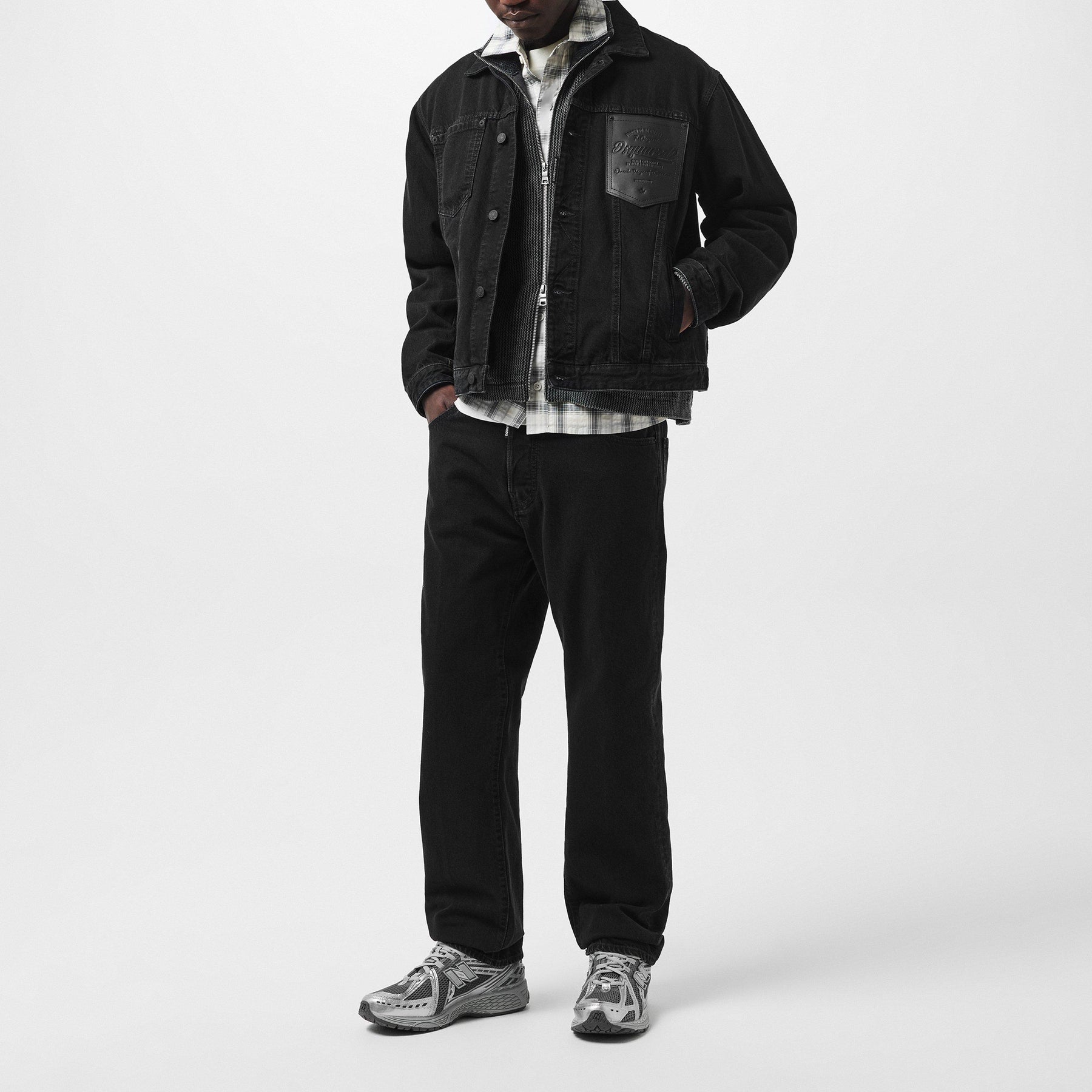 Logo Patch Denim Jacket