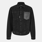 Logo Patch Denim Jacket