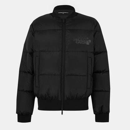 Insulated Puffer Bomber Jacket