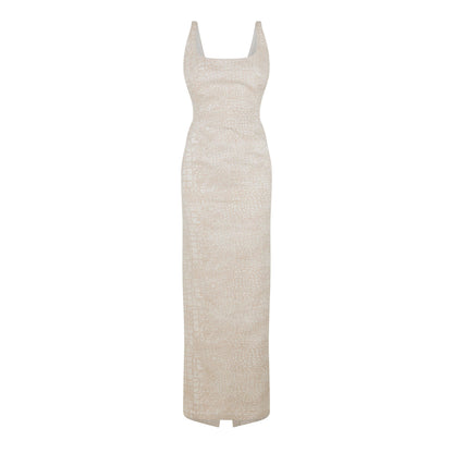 Croc Maxi Dress