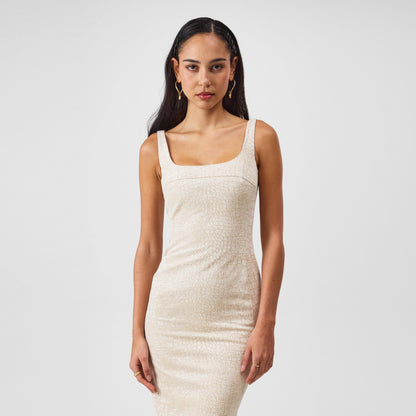 Croc Maxi Dress