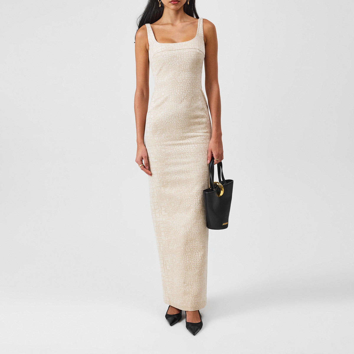 Croc Maxi Dress