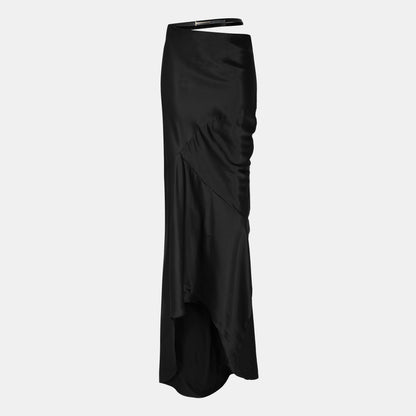 Structured Maxi Skirt