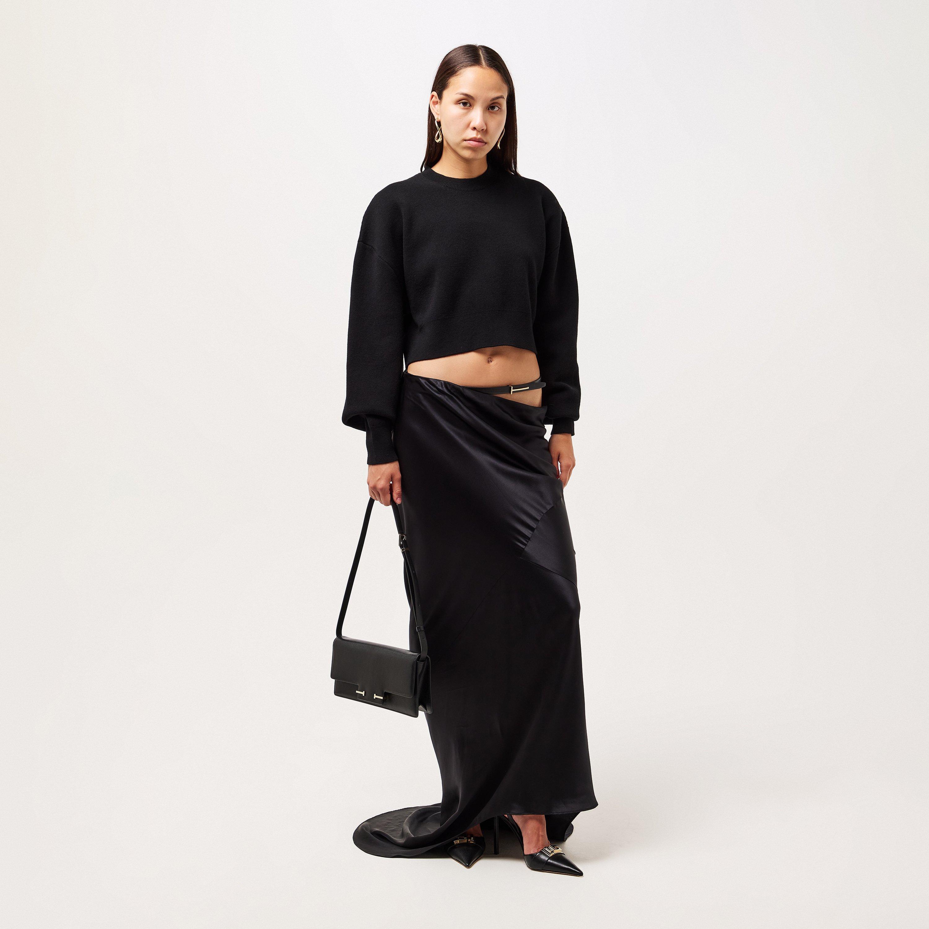 Structured Maxi Skirt