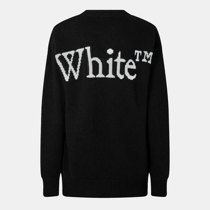 Logo Relaxed Fit Crew Neck Jumper