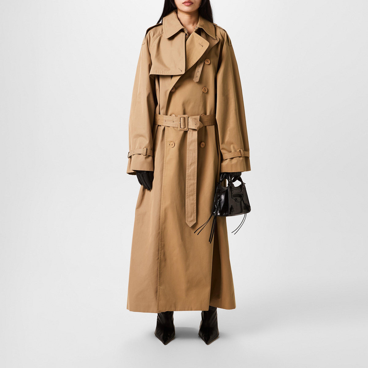 Split Trench Coat