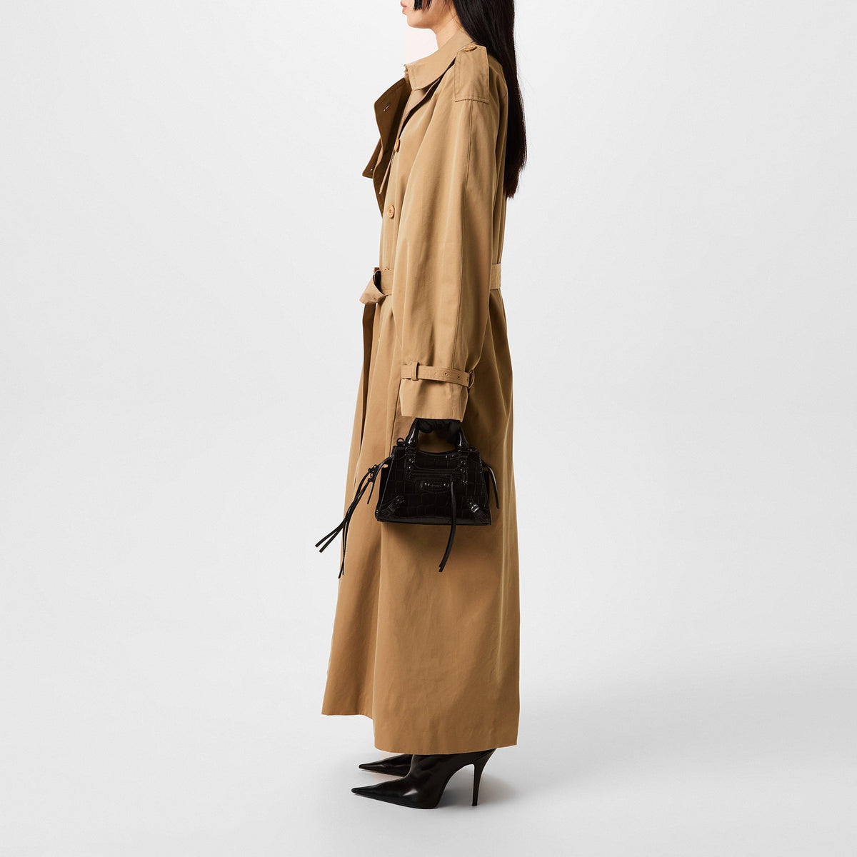 Split Trench Coat