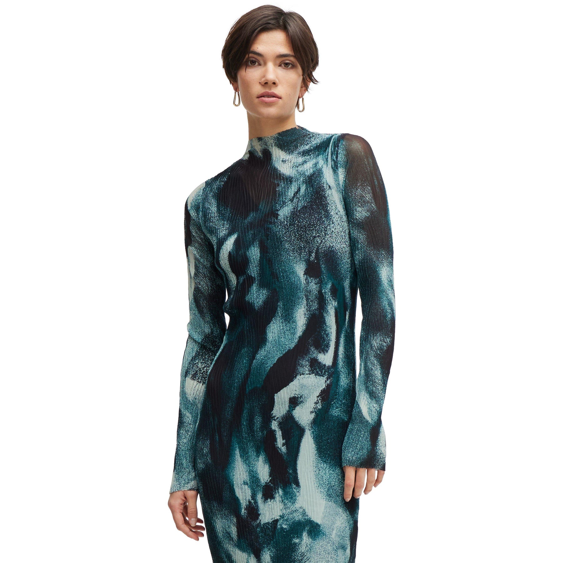 Women's Aop Bodycon Design Dress