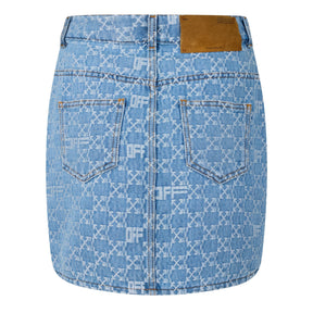 Women's Mono Mini Skirt with Signature Arrow Logo