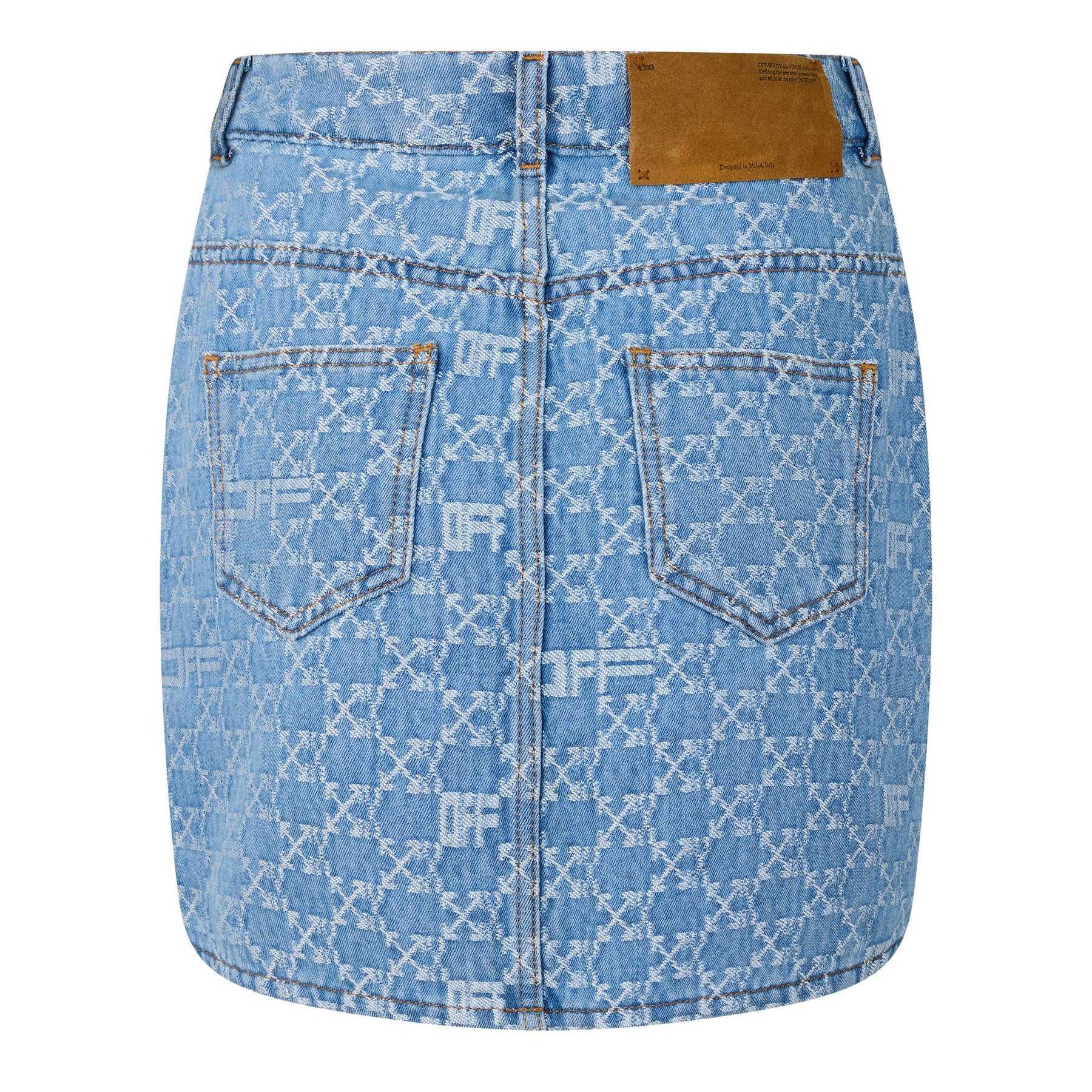 Monogram Mini Skirt