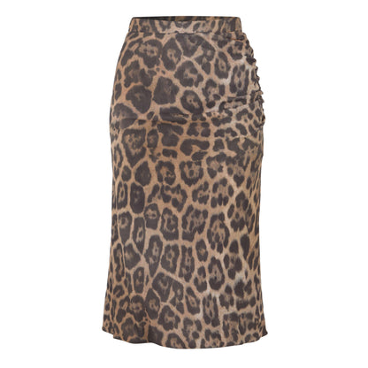 Leo Mesh Midi Skirt