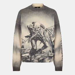 x Iron Maiden Trooper Knit Sweater