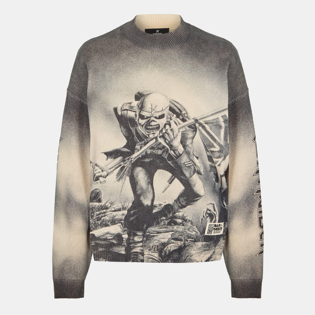 x Iron Maiden Trooper Knit Sweater