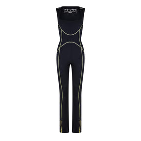 Contrast Stitch Jumpsuit