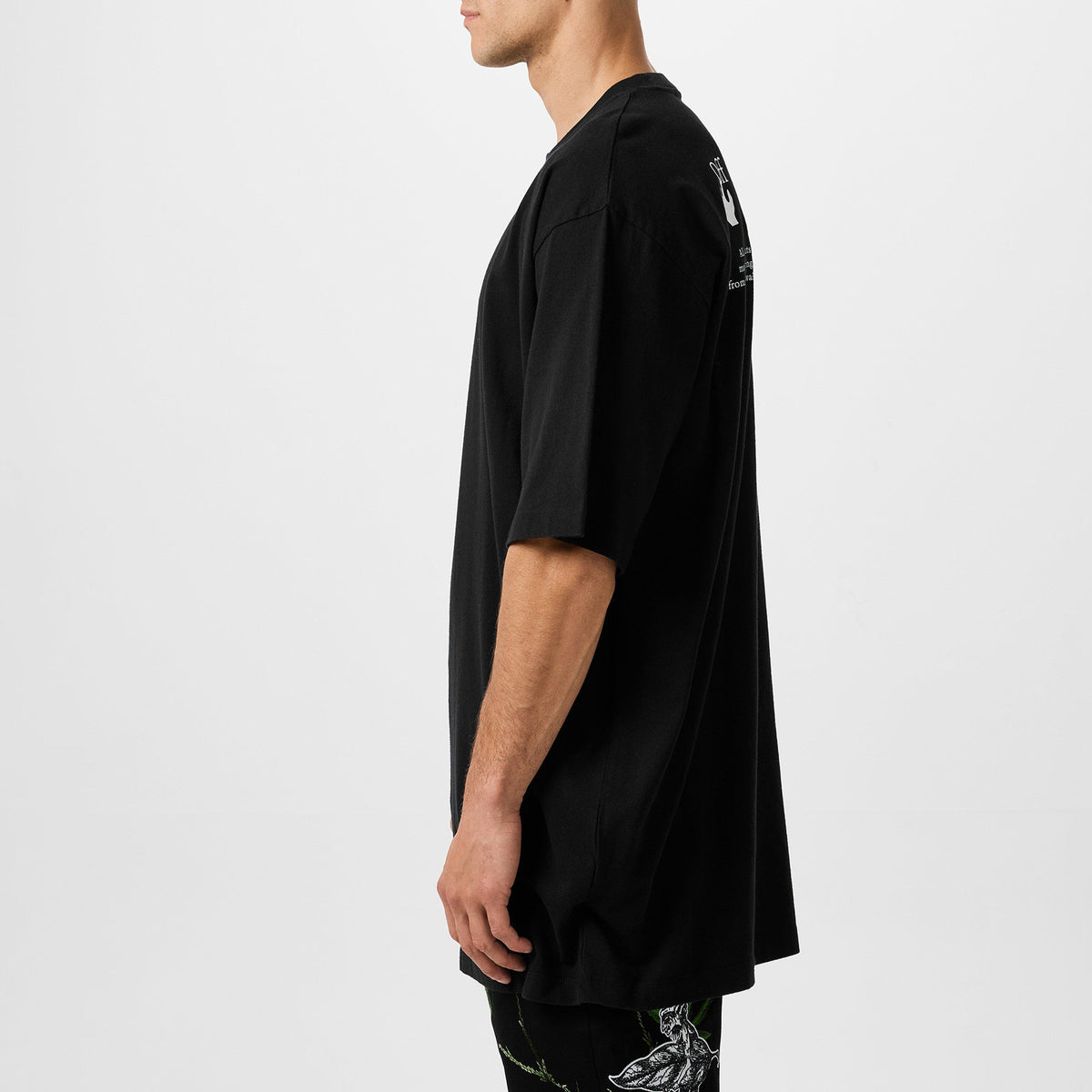 Short Sleeve Longline T-Shirt