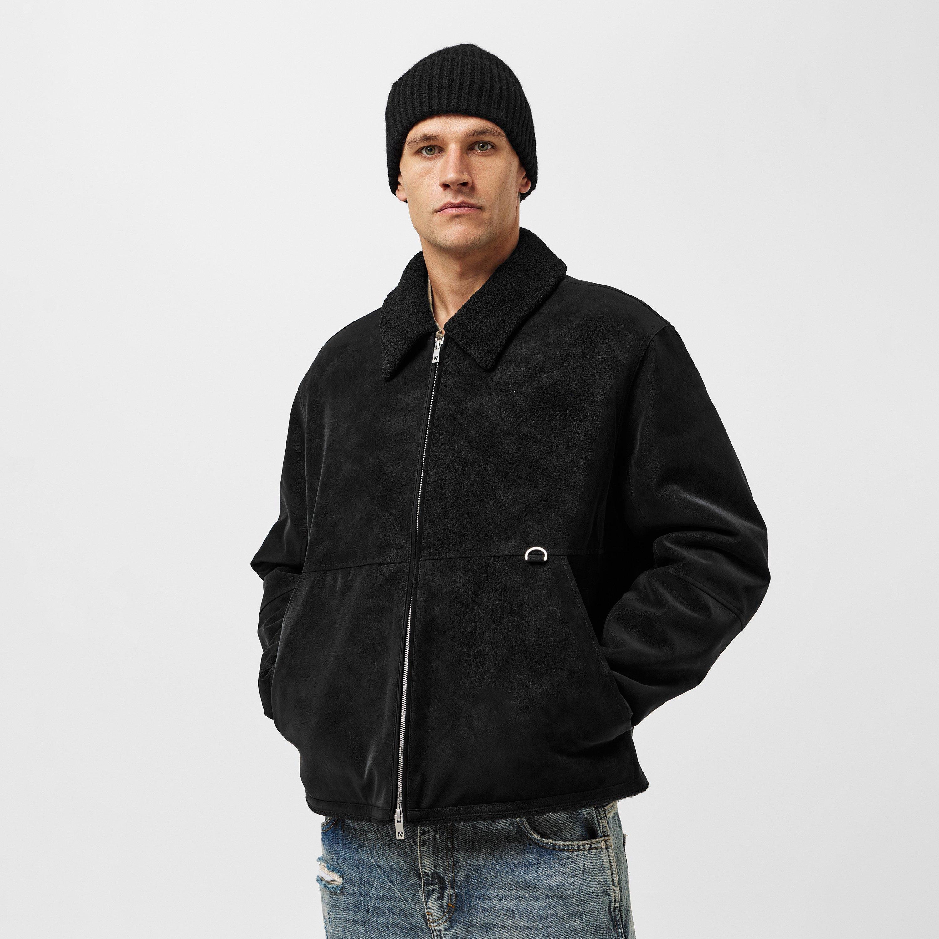Tailored Fit Shearling Jacket