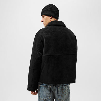 Tailored Fit Shearling Jacket