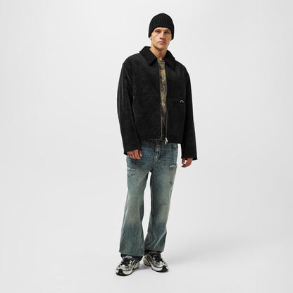 Tailored Fit Shearling Jacket