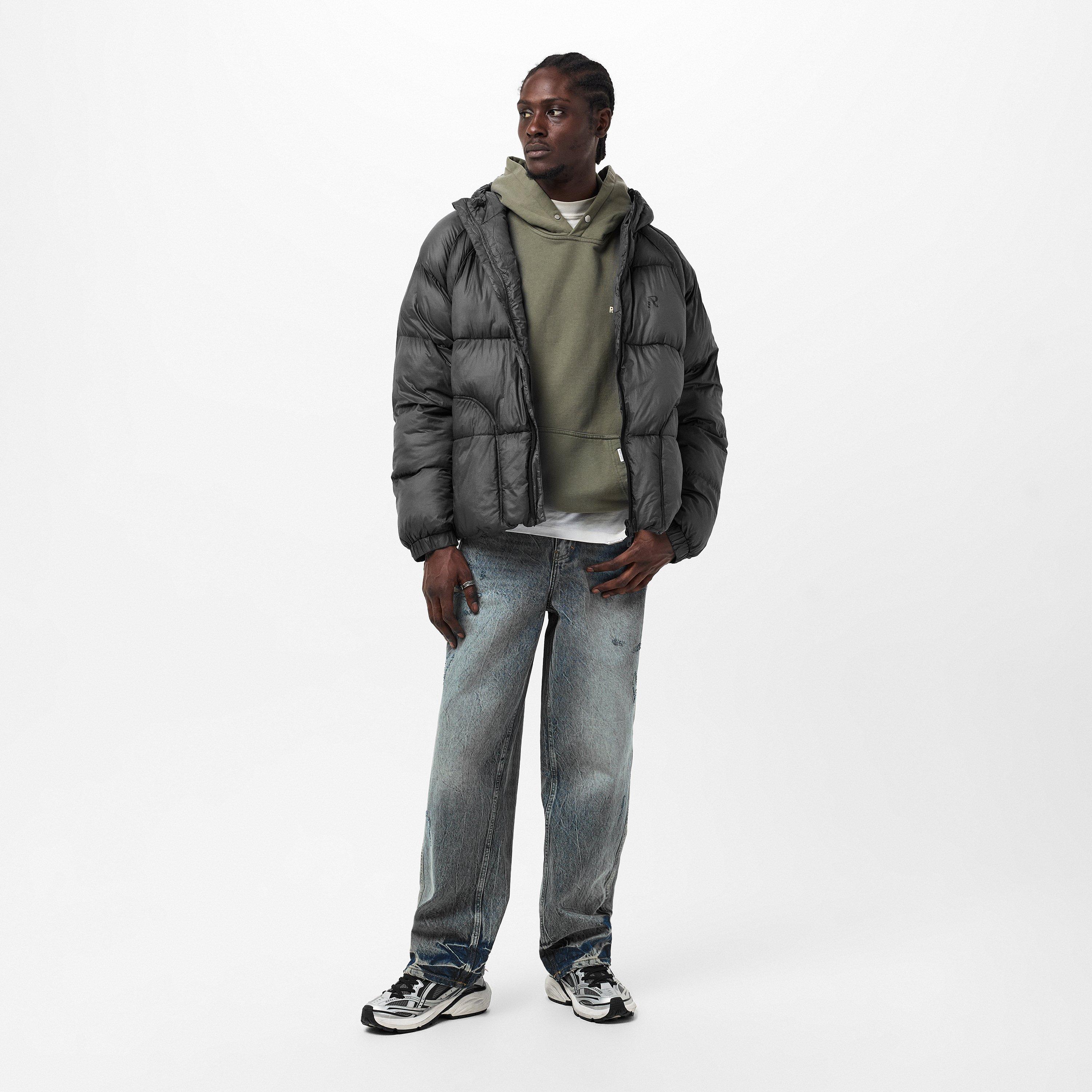 Men's Translucent Medium Puffer Jacket