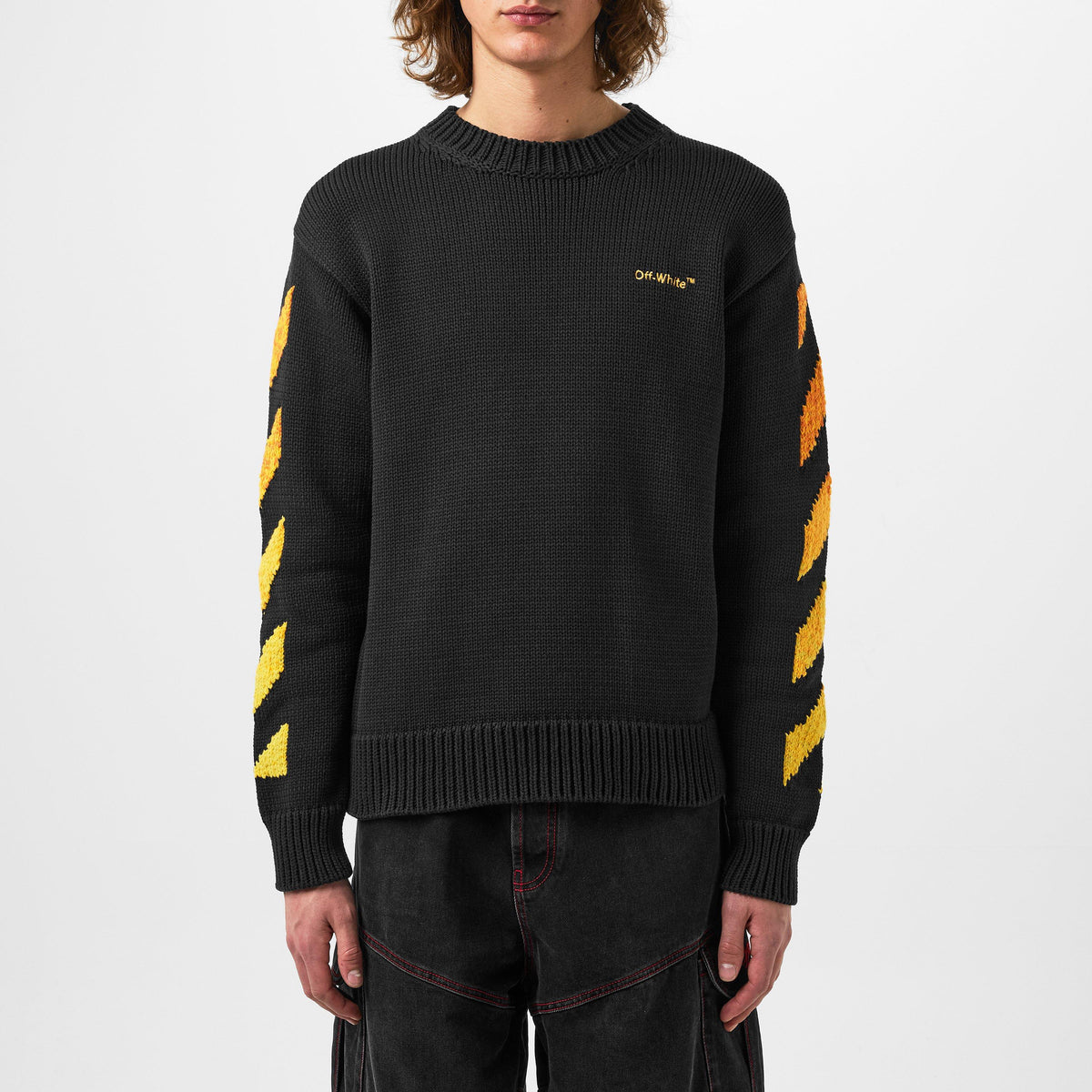 Orange Gradient Arrow Jumper