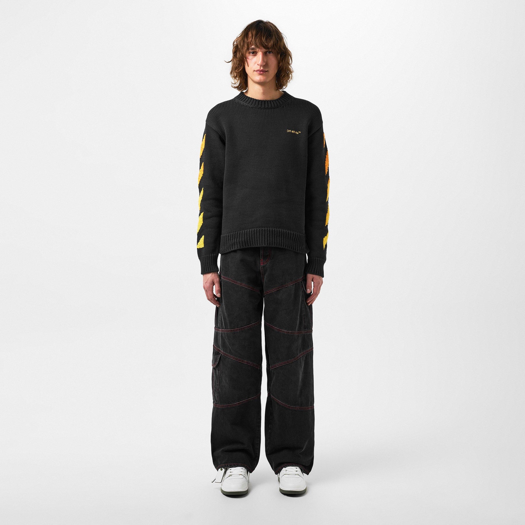 Orange Gradient Arrow Jumper