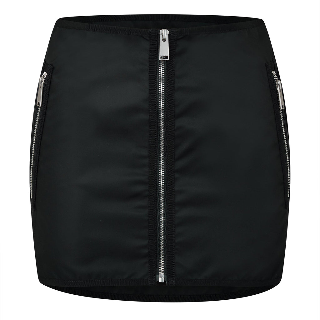 X-Ray Nylon Mini Skirt