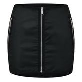 X-Ray Nylon Mini Skirt