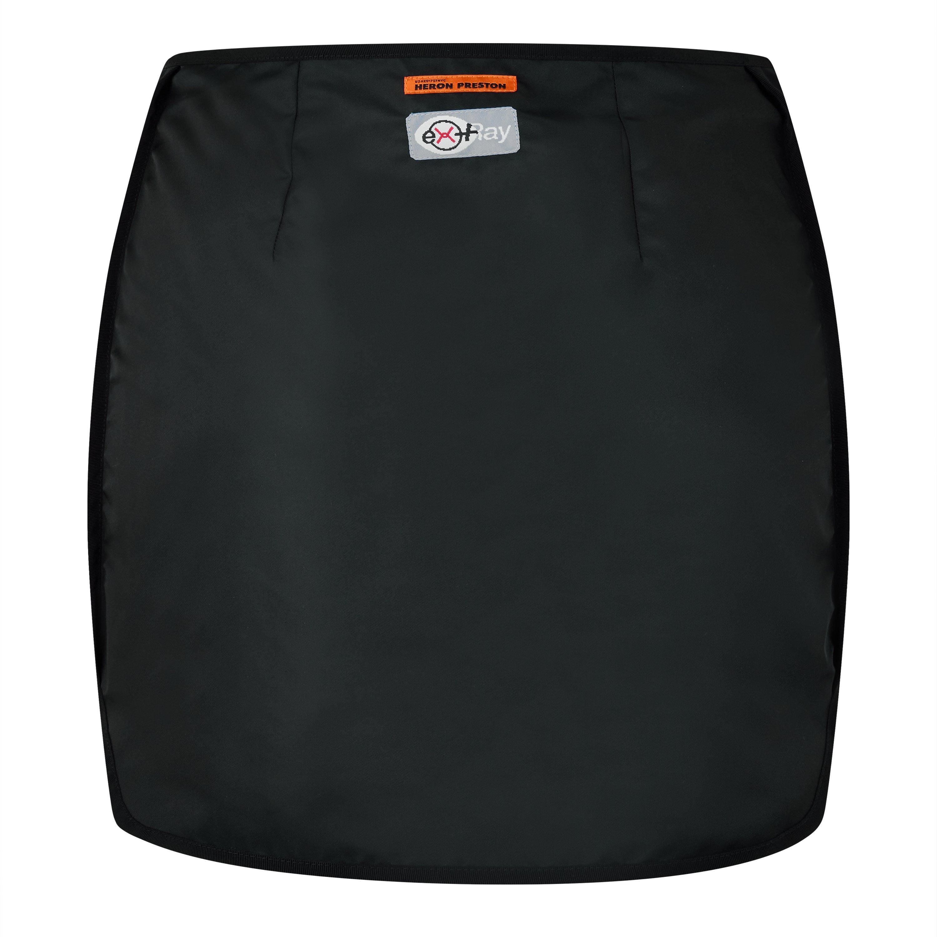 X-Ray Nylon Mini Skirt