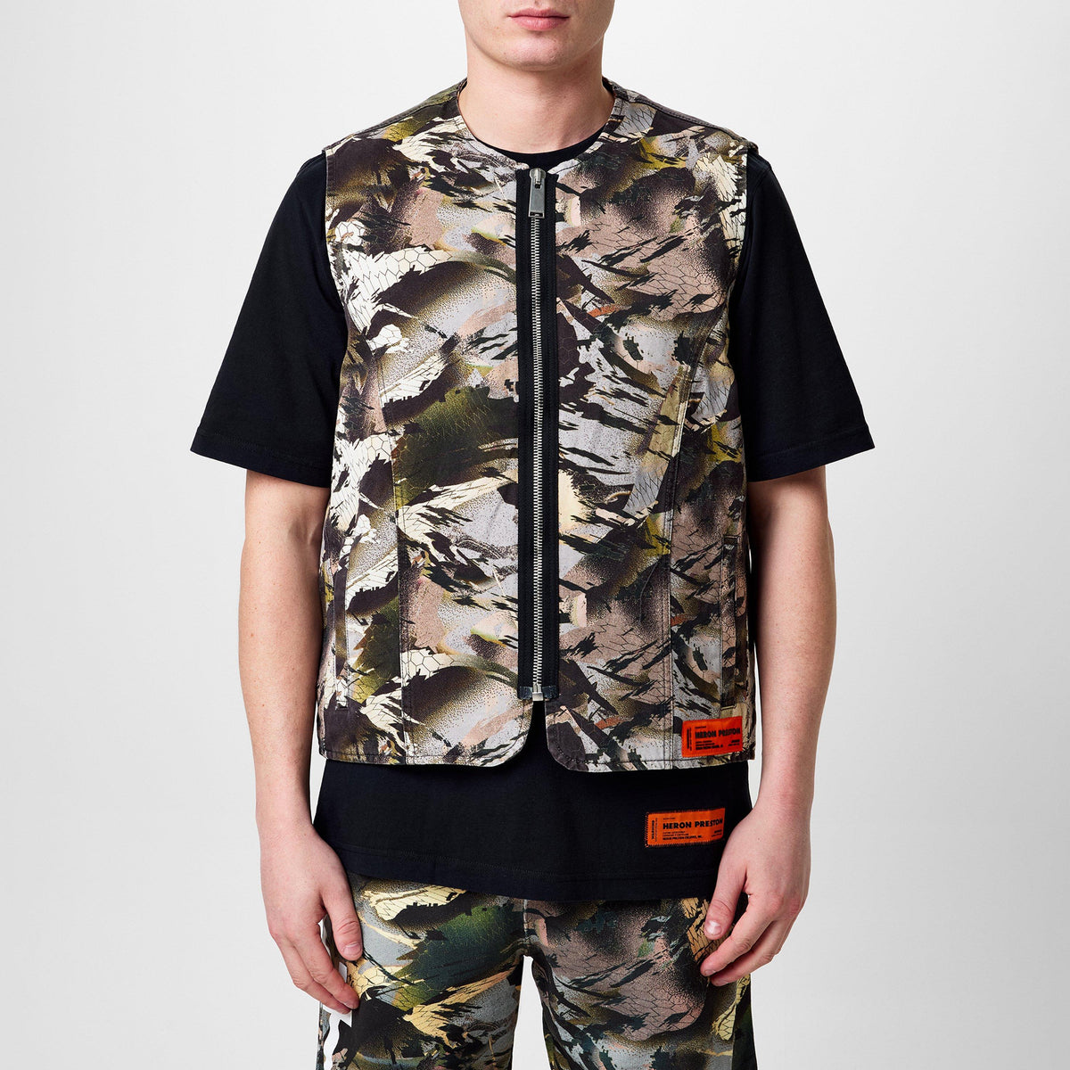 Zip Military Vest