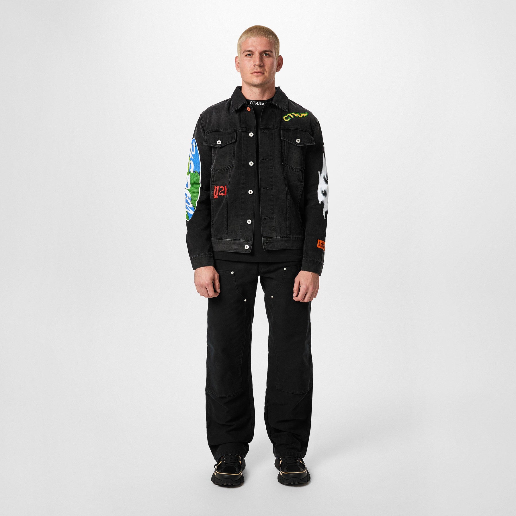 Globe Collage Jacket