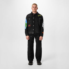 Globe Collage Jacket