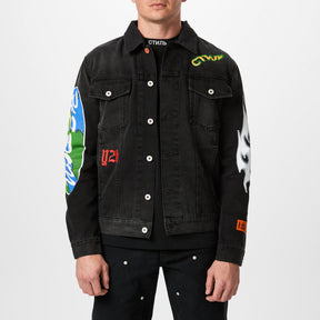Globe Collage Jacket