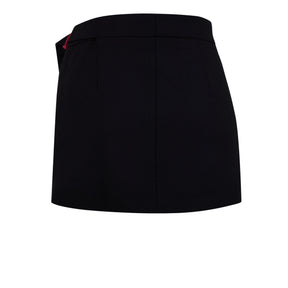 Women's Buckle Design Skirt