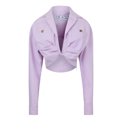 Twist Front Crop Top