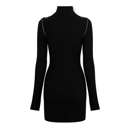 Turtleneck Mini Dress, Turtleneck Style