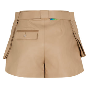 Gabardine Cargo Shorts