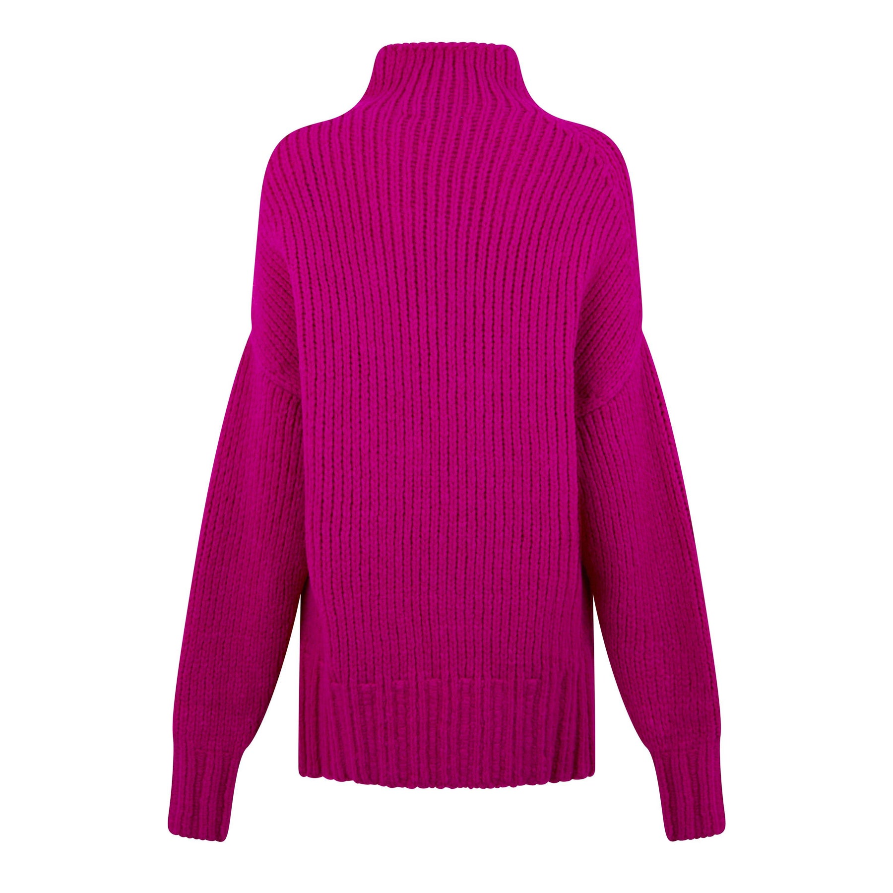Drop Shoulder Turtleneck Jumper