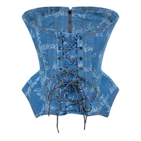 Denim Cobrax Corset