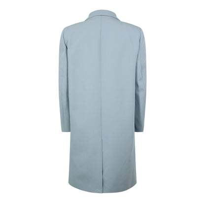 Off-White Embroidered Double Skate Zip Long Sleeve Overcoat