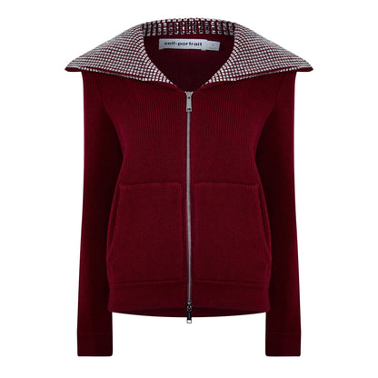 Diamante Knitted Crew Neck Jumper