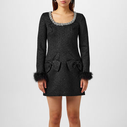 Metallic Mini Dress